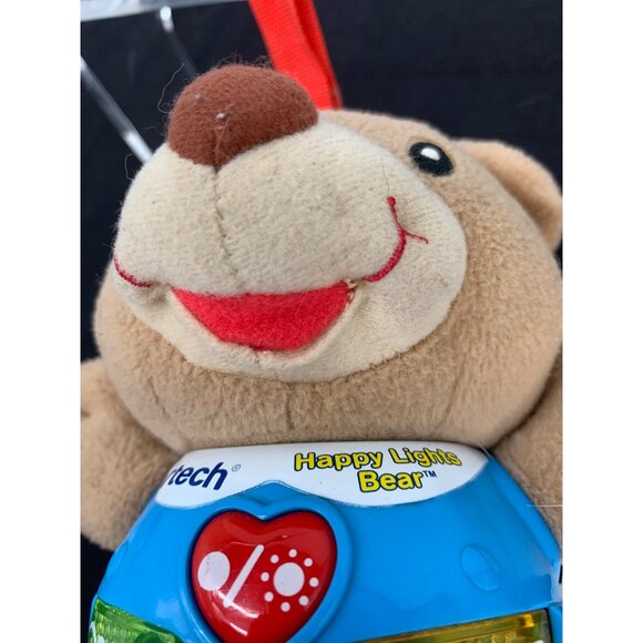 VTECH Happy Lights Bear Working Tested 7 Inch Toy Plush - Picture 5 of 8